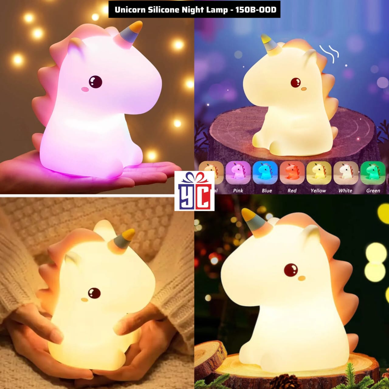 Unicorn Silicone Night Lamp